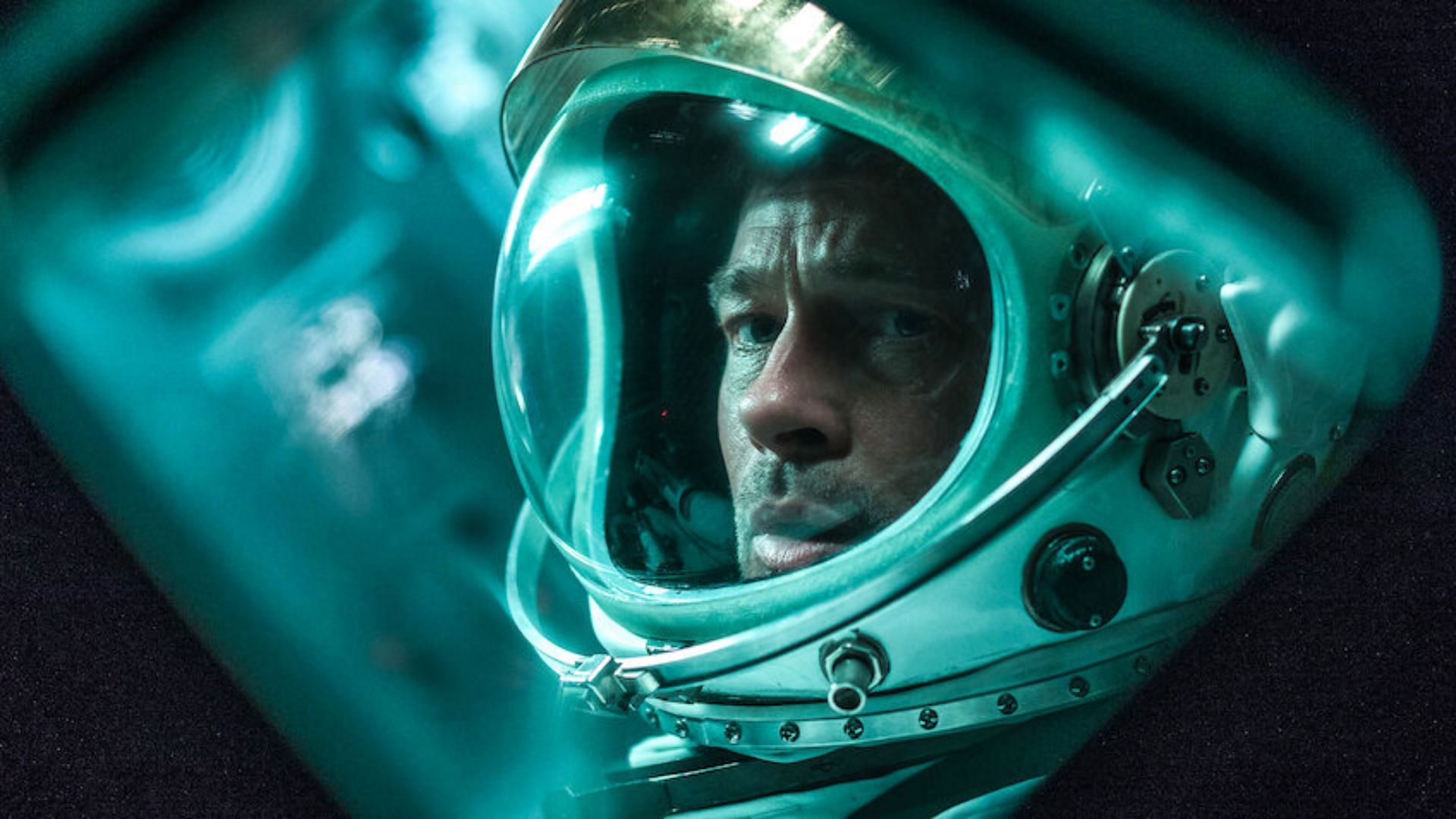 Brad Pitt in Ad Astra (Image via Netflix)