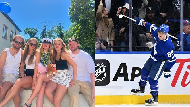 William Nylander's sister Ella drops 3-word reaction to her brother scoring Leafs' overtime winning goal in win over Devils