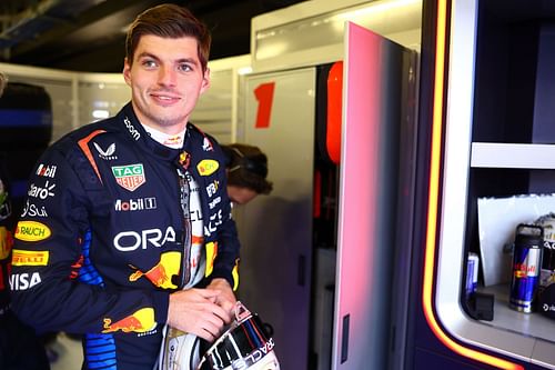 Max Verstappen prepares to drive in the garage prior to the F1 Grand Prix of Abu Dhabi - Source: Getty