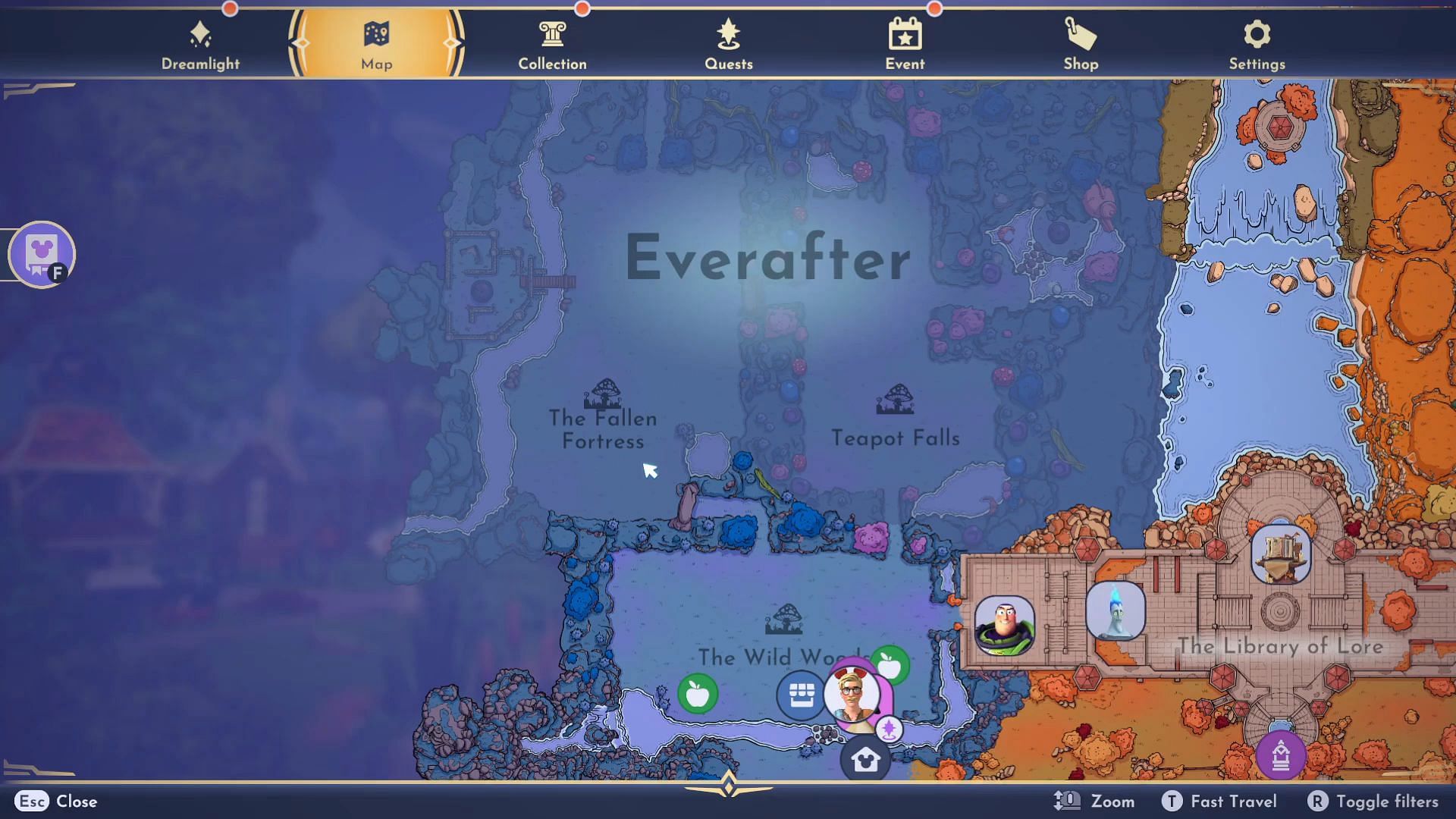 You can find Pure Ice in Everafter (Image via Gameloft || YouTube/@JaviHerobrine)