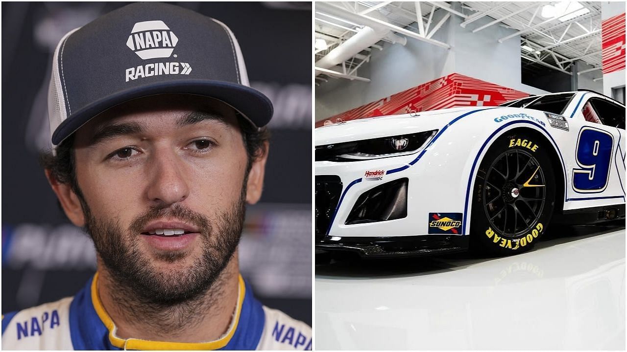 Chase Elliott&rsquo;s sponsors reveal first look of HMS star&rsquo;s livery for the Bowman Gray Clash (Images from @thenapanetwork and @teamhendrick on Instagram and Imagn)