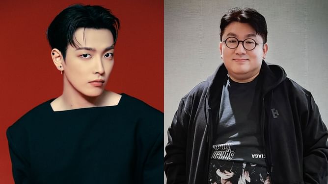 "We have no comments to offer" — KQ Entertainment releases statement on rumors of ATEEZ' Hongjoong allegedly dissing HYBE Chairman Bang Si-hyuk
