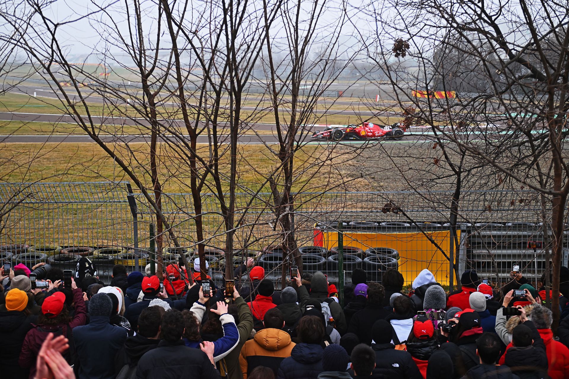 Lewis Hamilton tests for Ferrari - Source: Getty