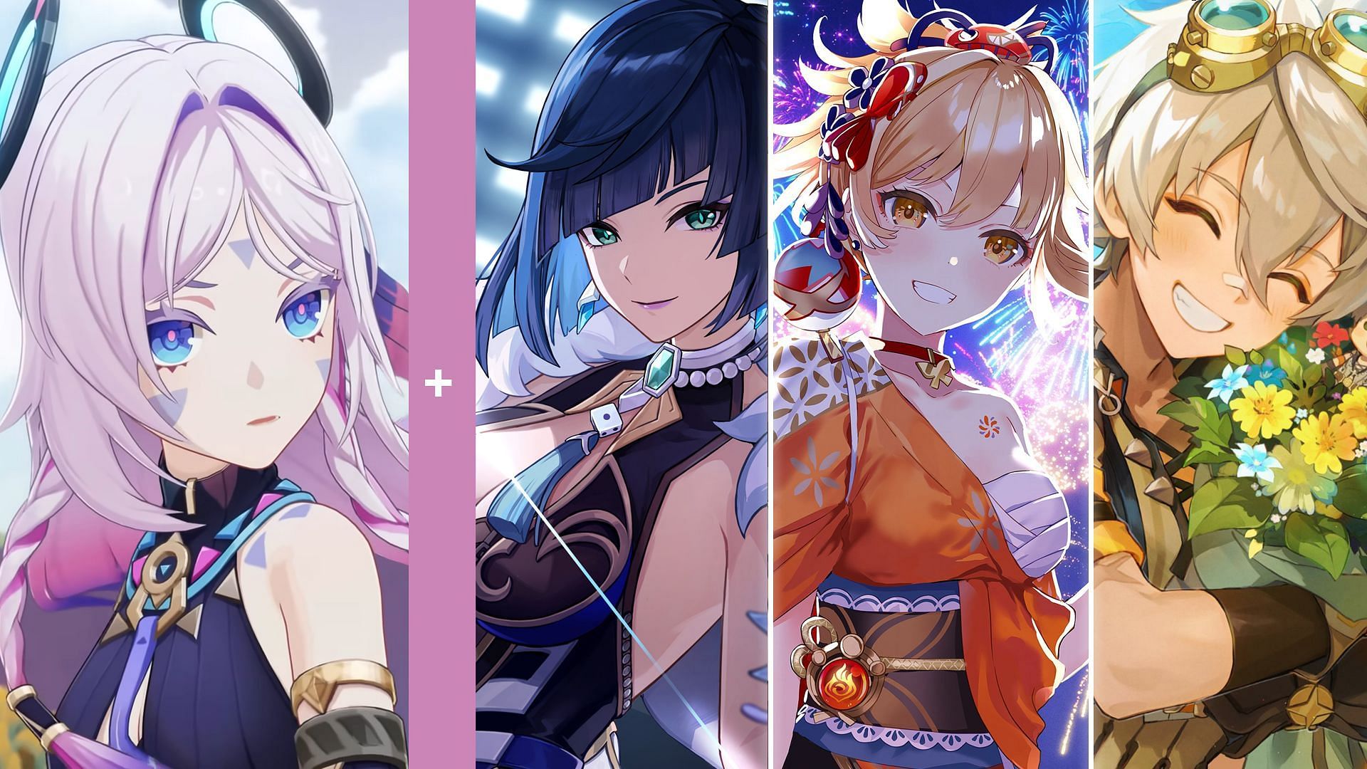 Citlali, Yelan, Yoimiya, Bennett (Image via HoYoverse)