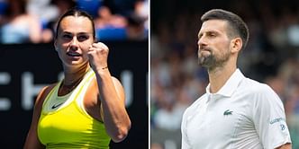 WATCH: Aryna Sabalenka brags about being better than Novak Djokovic in one aspect after seeing him fail in Australian Open challenge