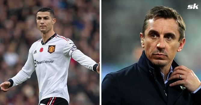 Months after claiming he 'wasn't friends' with Cristiano Ronaldo, Gary Neville names ex-Manchester United man as the GOAT