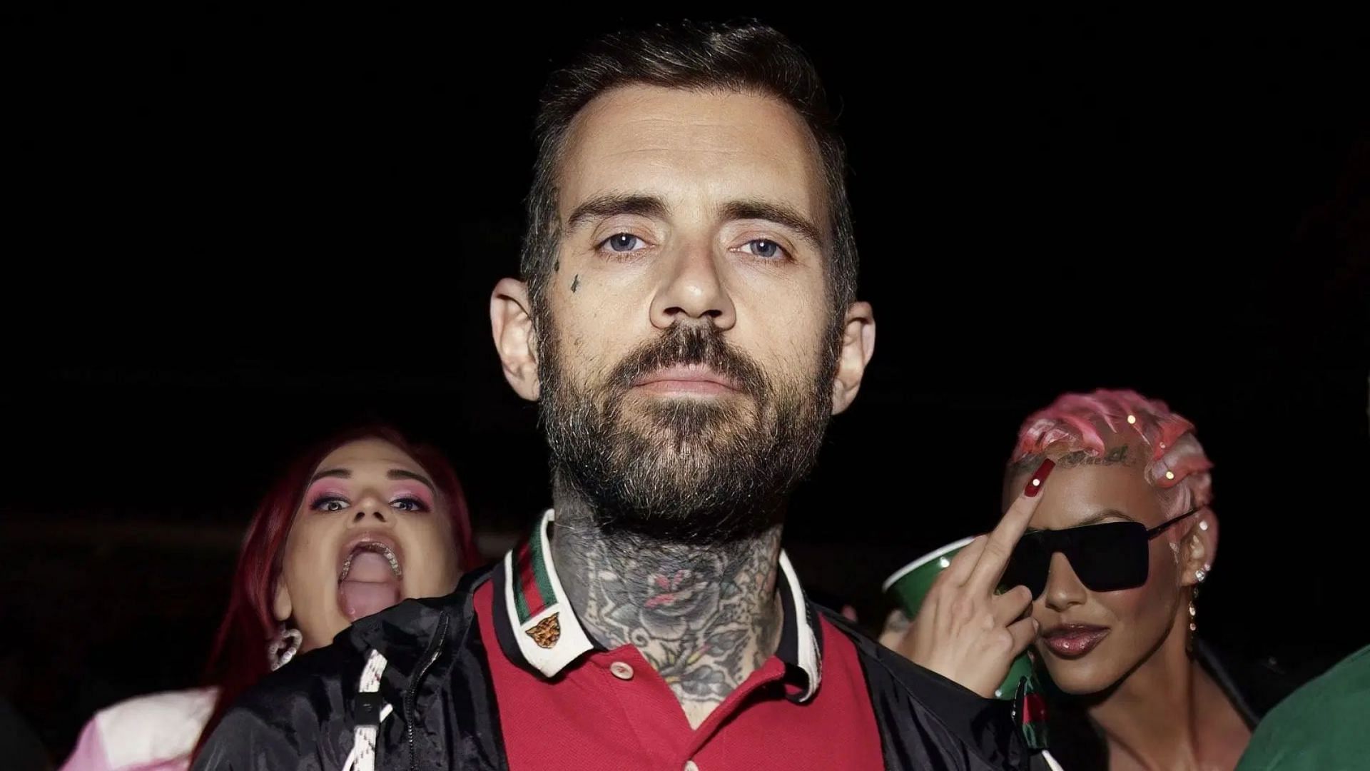 Adam22 confronts Wack100 following No Jumper studio brawl (Photo by Andrew J Cunningham/Getty Images)