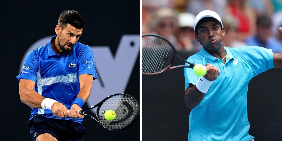 Novak Djokovic to face Indian-origin Nishesh Basavareddy in Australian Open 1R (Source: Getty Images)