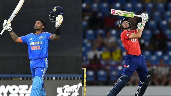 सूर्यकुमार यादव vs जोस बटलर: T20I में कौन है ज्यादा खतरनाक बल्लेबाज, जानें कप्तानी के भी आंकड़े
