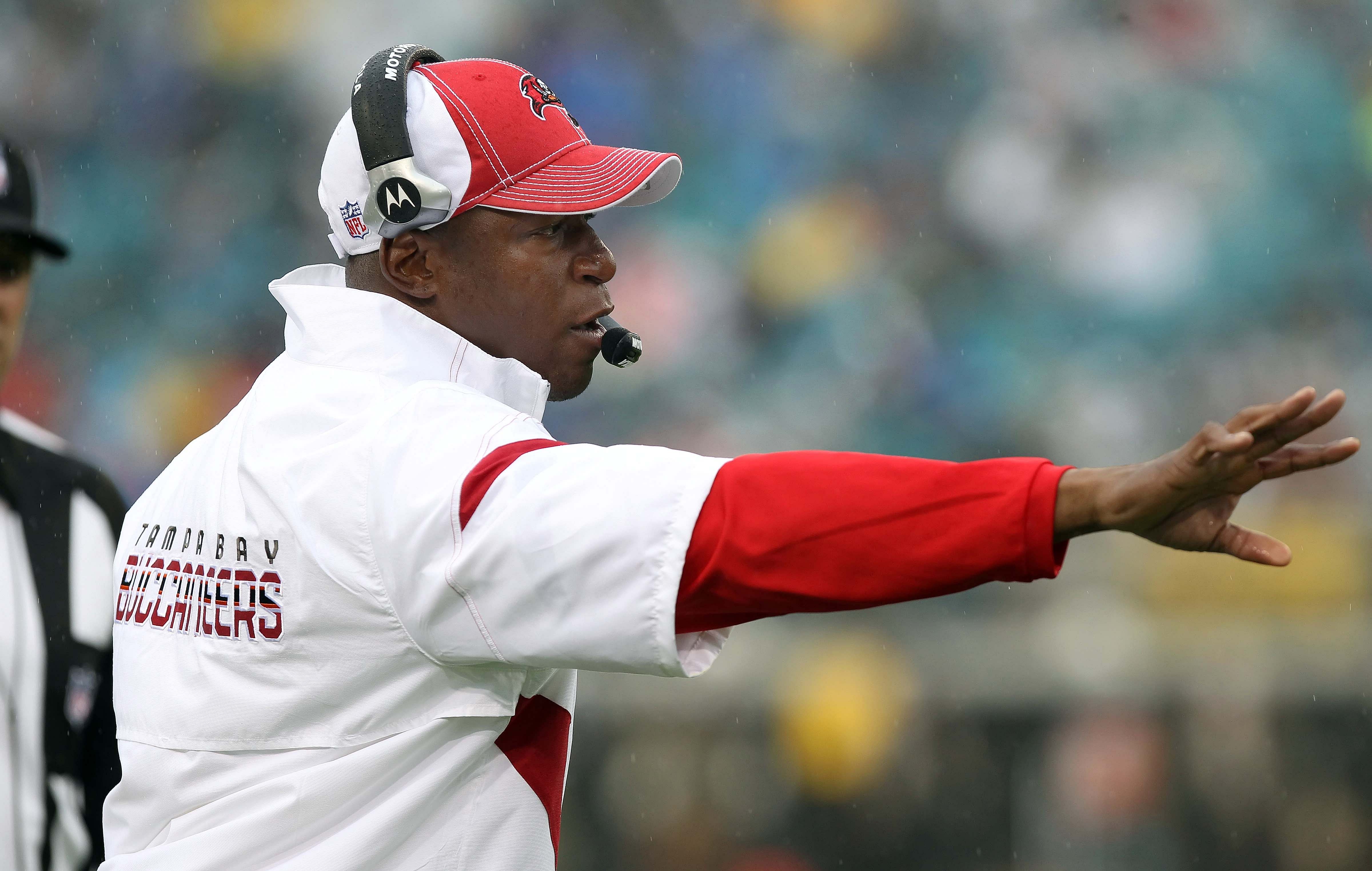 NFL: Former Tampa Bay Buccaneers HC Raheem Morris - Source: Imagn