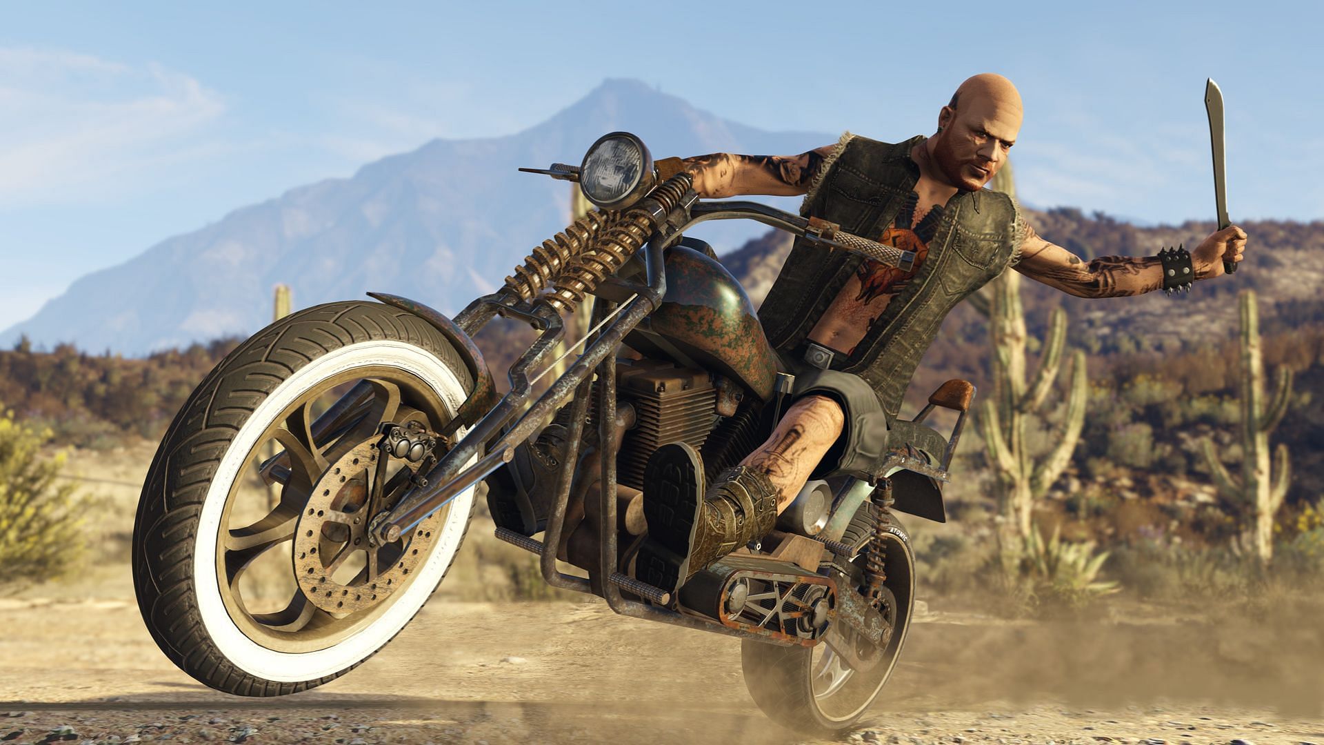 A picture of Western Rat Bike (Image via Rockstar Games)