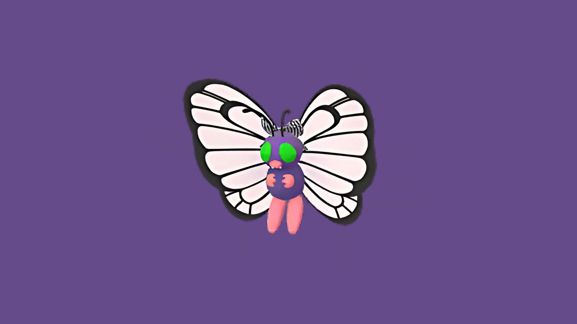 Shiny Fashionable Butterfree (Image via The Pokemon Company)