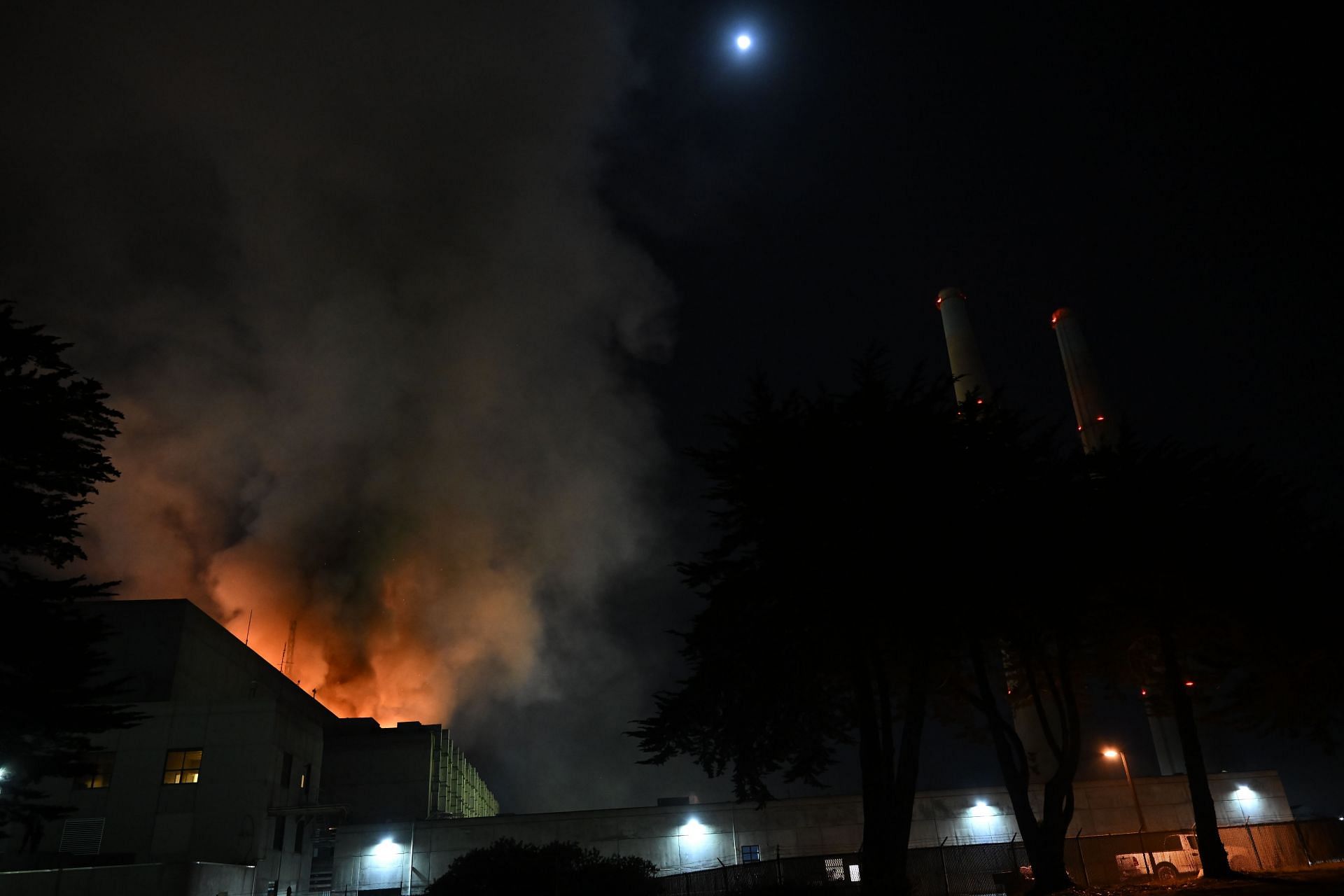 Moss Landing Power Plant Fire in California - Source: Getty