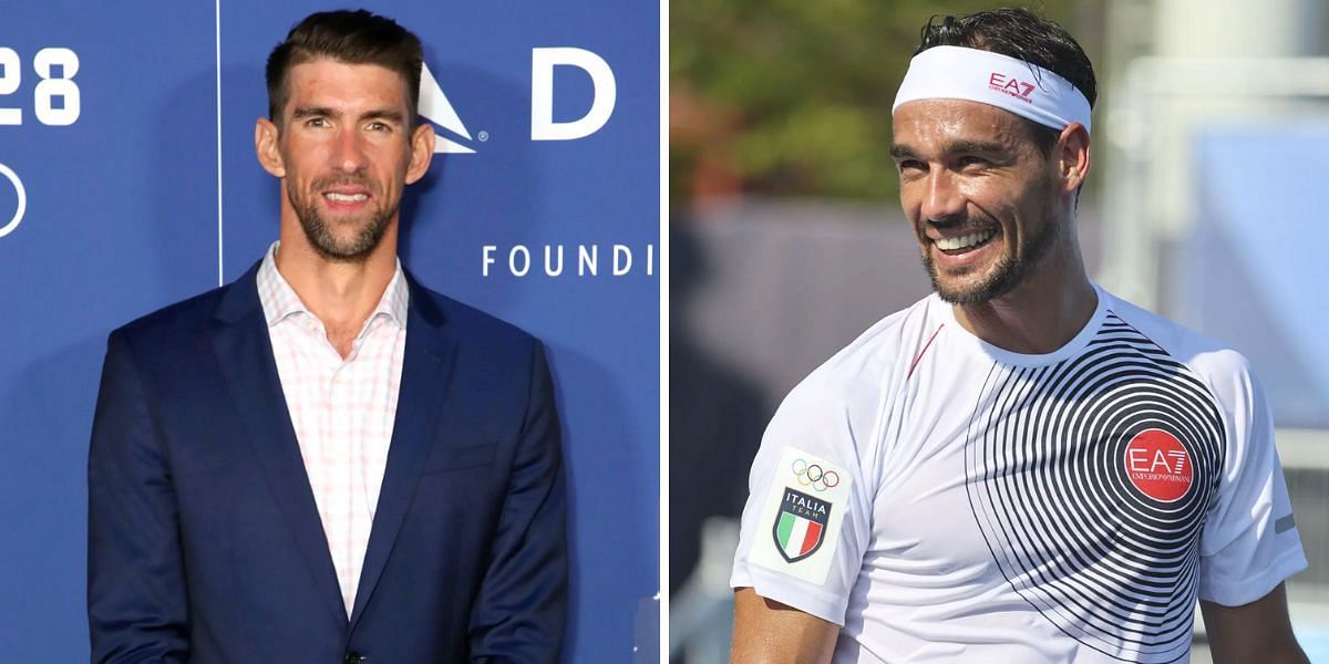 Fabio Fognini tags Michael Phelps in an amusing Instagram story I Image Source: Getty