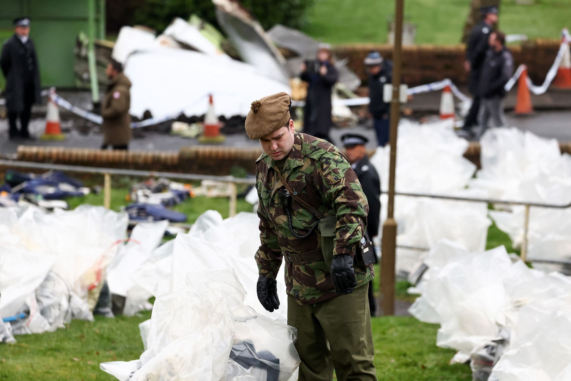 Colin Firth Films New TV Drama About The Lockerbie Bomb - Source: Getty