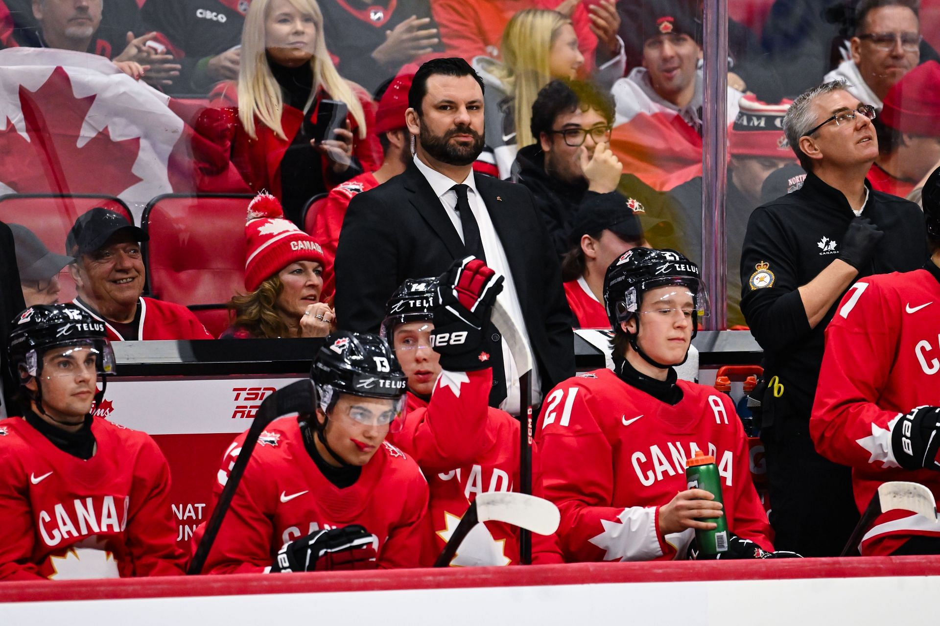 Canada has struggled at the WJC (Imagn)