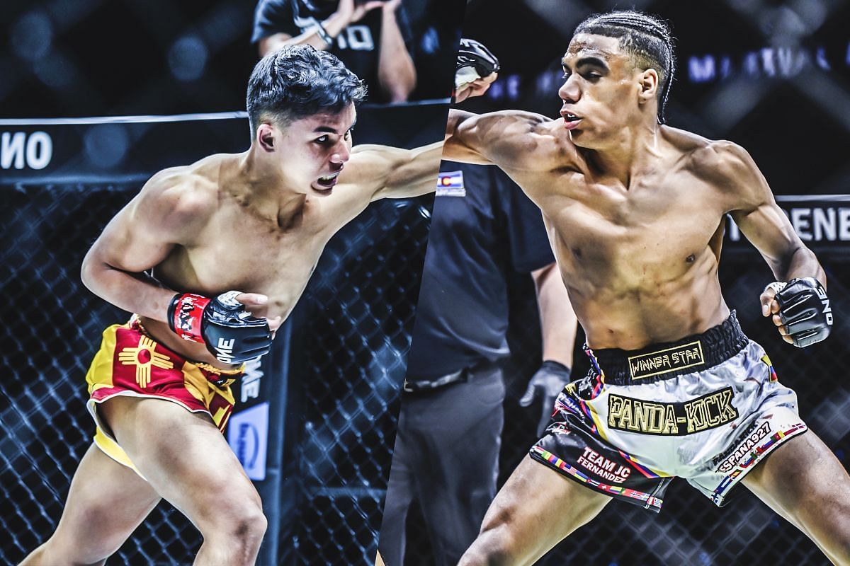 Johan Ghazali (left) and Johan Estupinan (right). [Photos from ONE Championship]