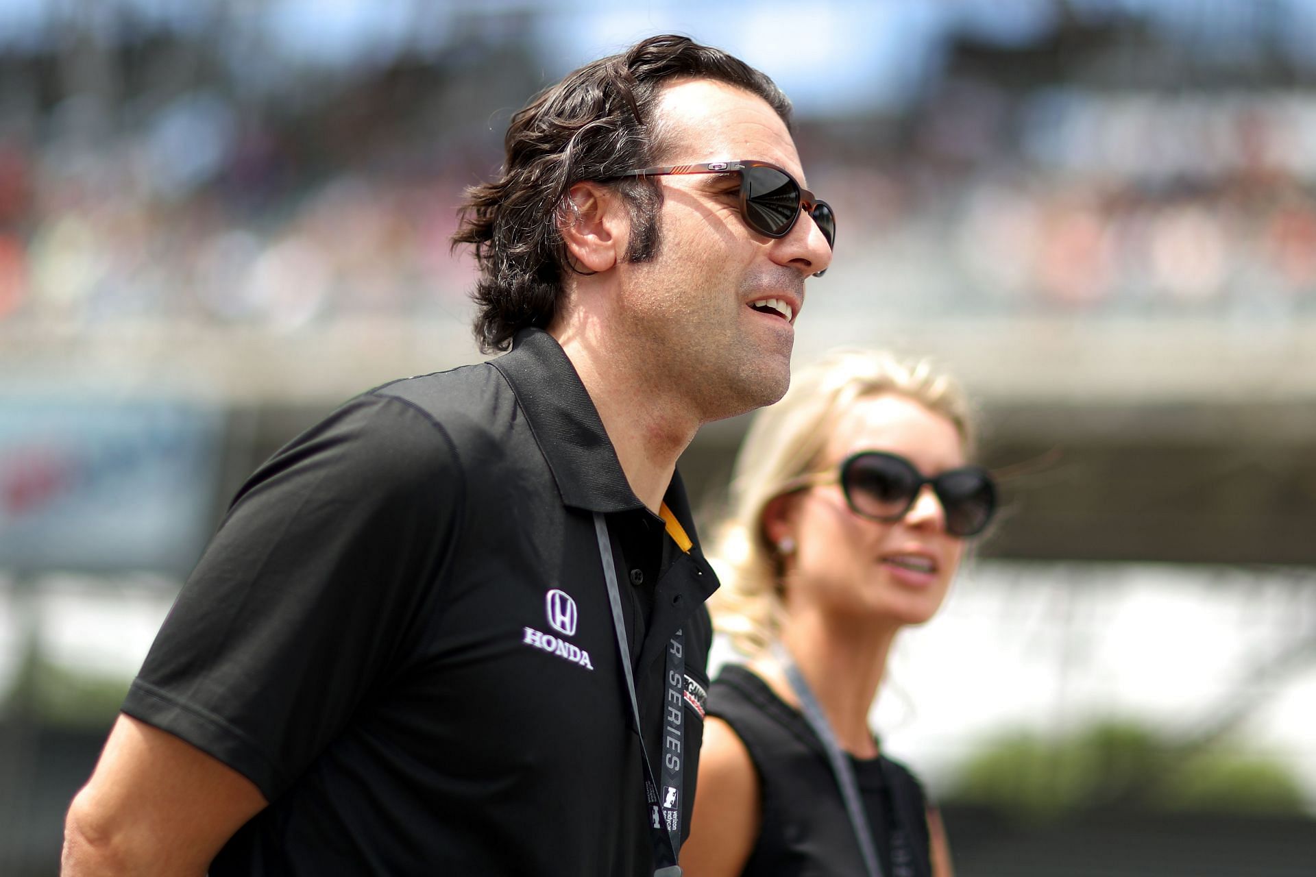 Dario Franchitti at the 101st Indianapolis 500 - Carb Day - Source: Getty