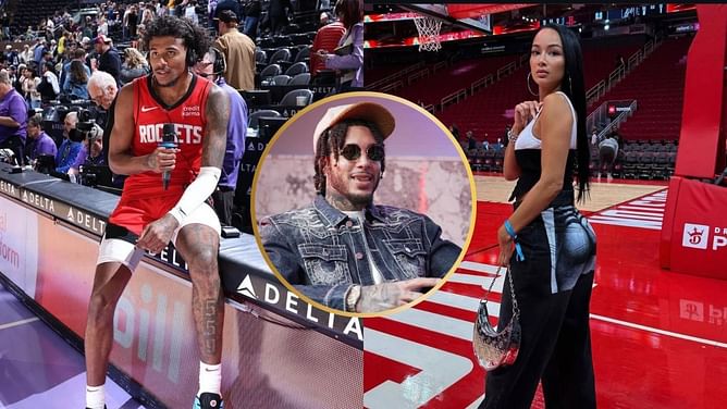 "Bend that corner #woah"- Jalen Green's gf Draya Michele latest to be swarmed by LiAngelo Ball's "Tweaker" wave