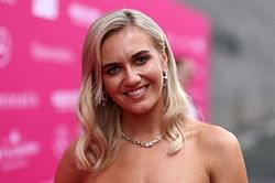 In Pictures: Ariarne Titmus attends the women's singles final at Brisbane International 2025