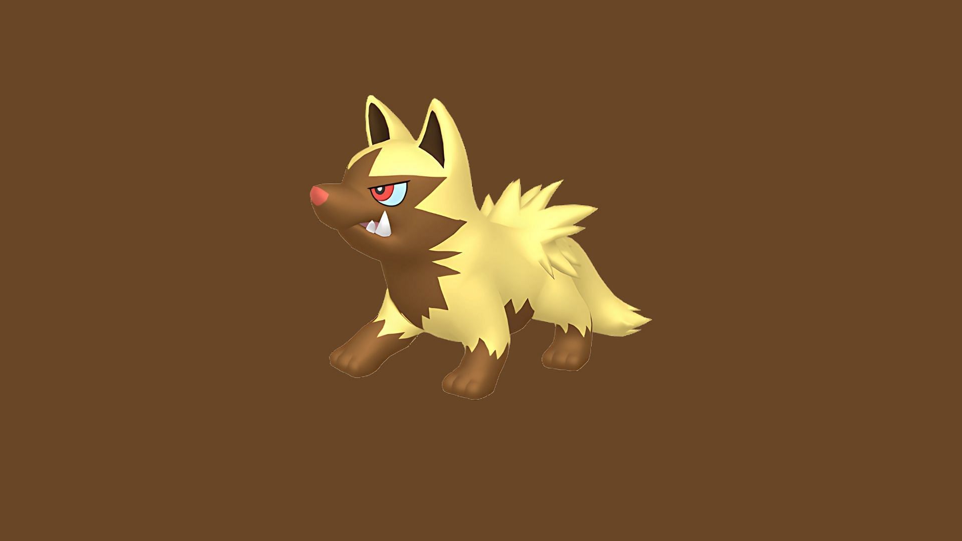 Shiny Poochyena (Image via The Pokemon Company)