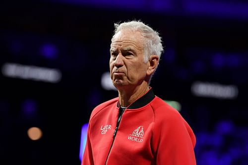 John McEnroe during the 2024 Laver Cup (Image source: Getty)