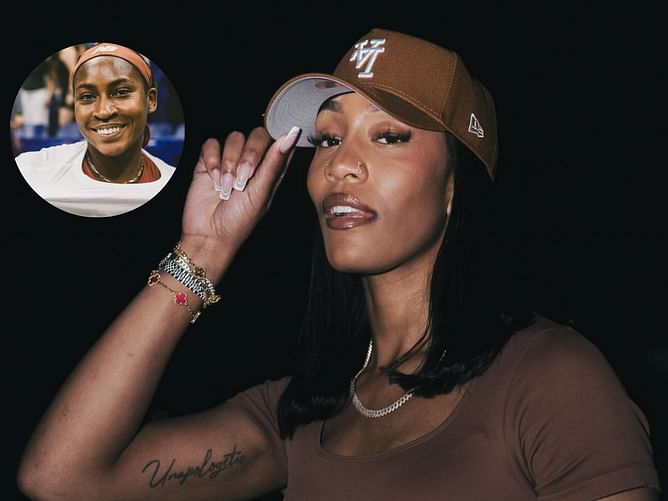 $34,400,000 tennis star can't stop gushing over A'ja Wilson as WNBA MVP makes another style statement