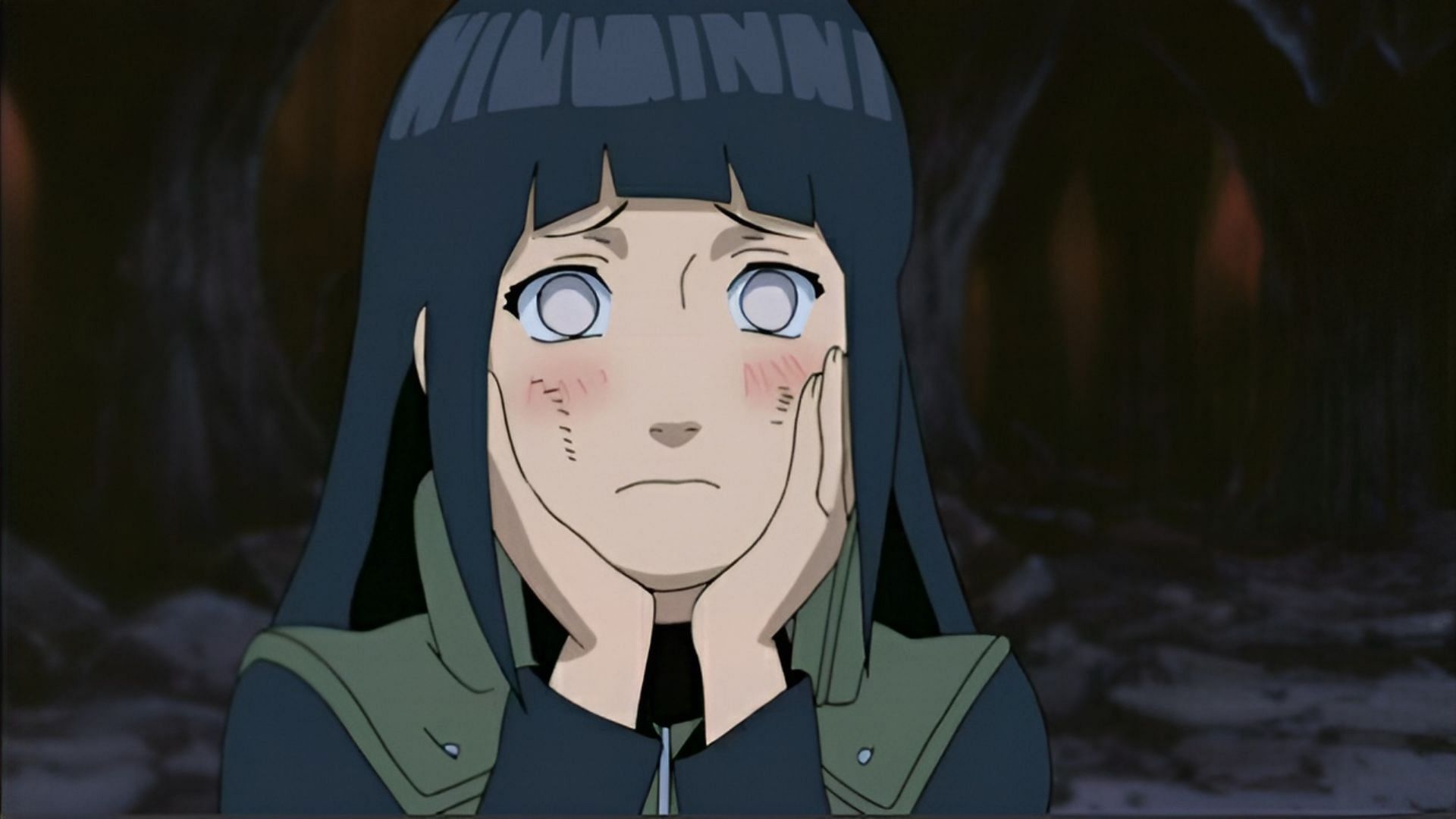 Hinata Hyuga, shares many traits with Sumire (Image via Studio Pierrot)