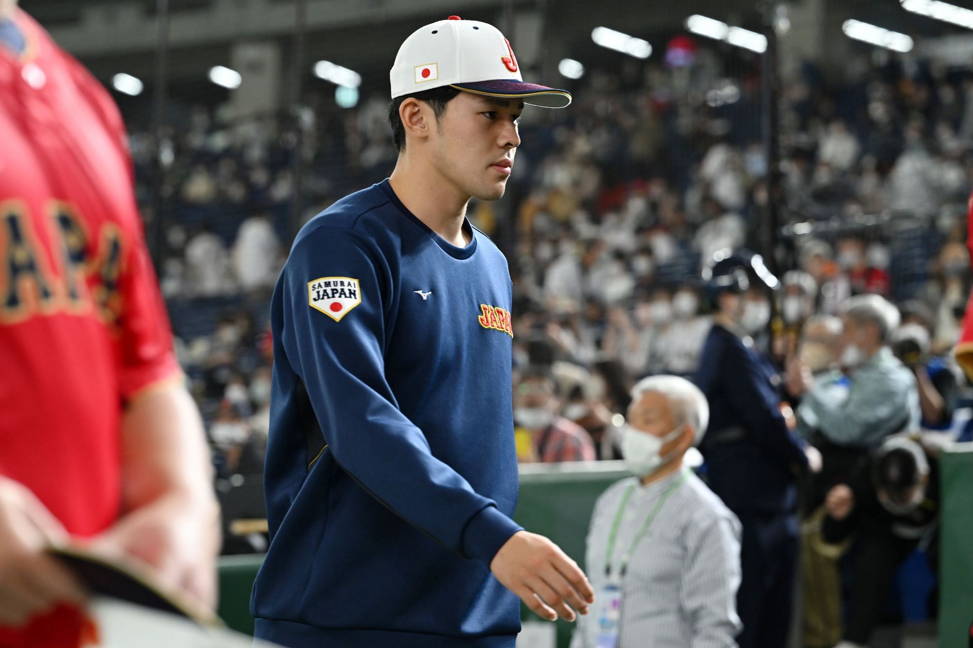 Roki Sasaki recorded a perfect game for the Chiba Lotte Maries in April 2022 (Image Source: Imagn)