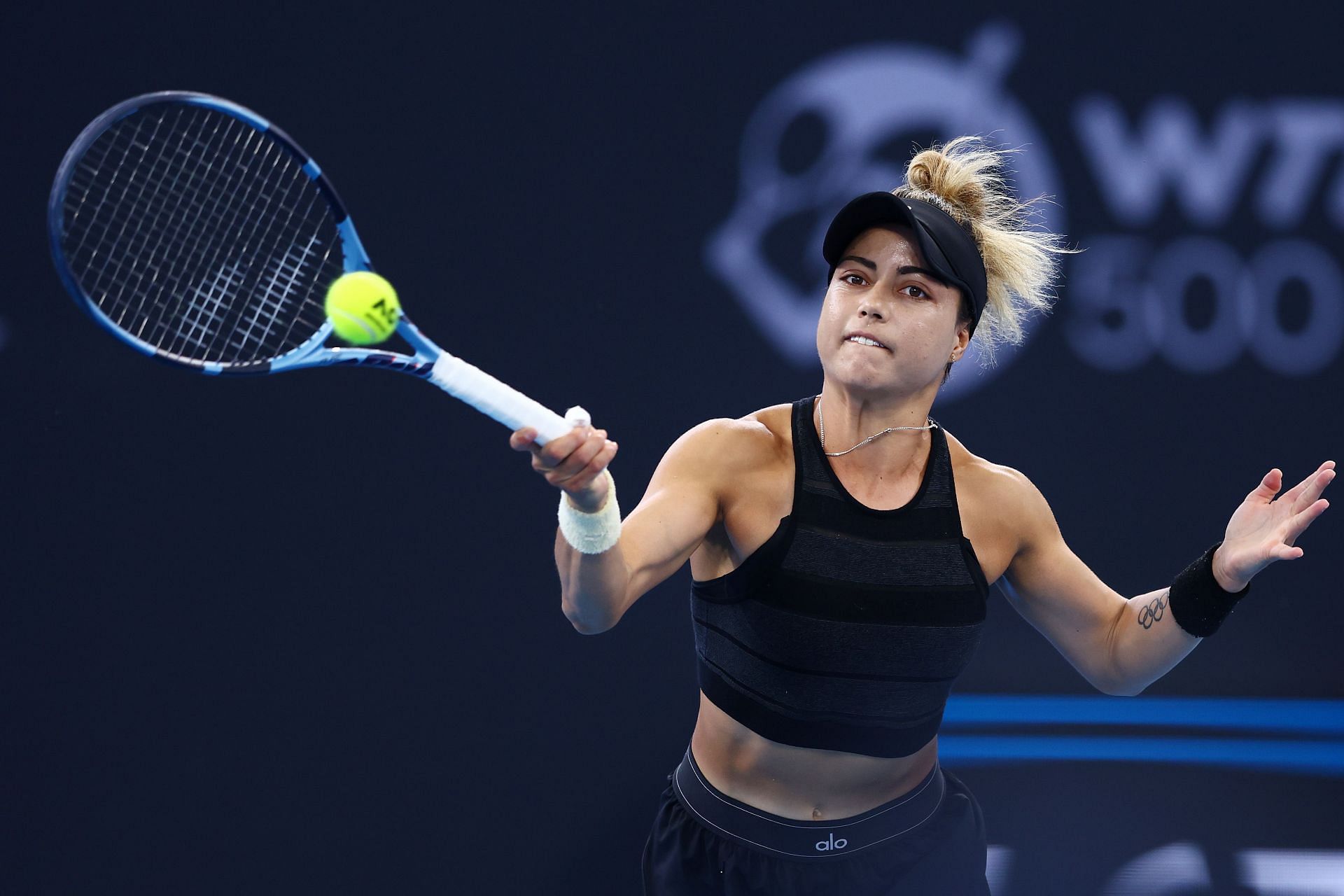 Renata Zarazua at the Brisbane International 2025. (Photo: Getty)