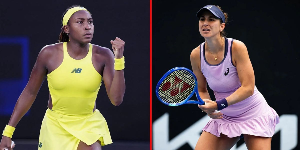 Coco Gauff and Belinda Bencic - Source: Getty