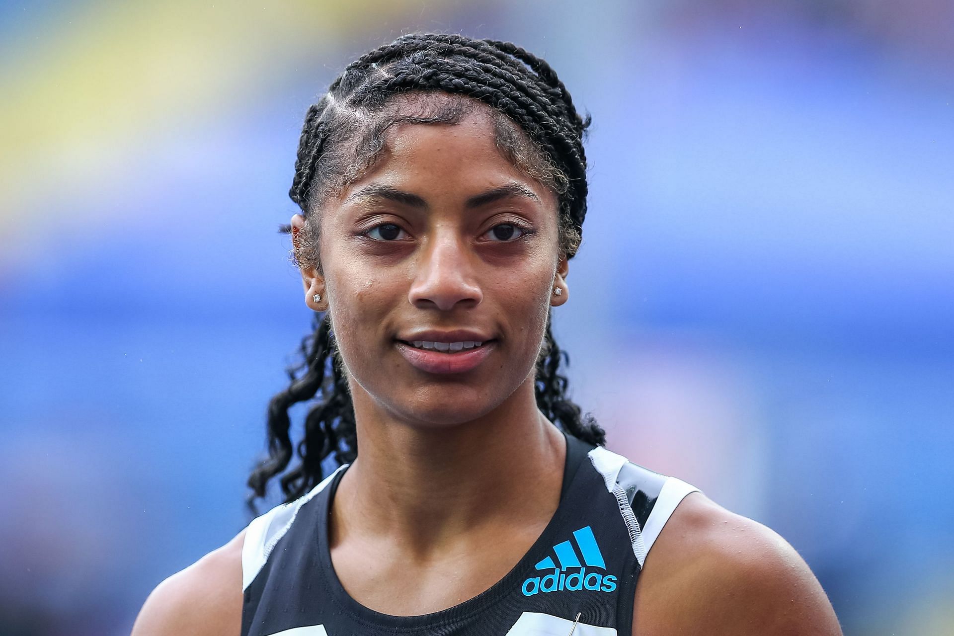 Wanda Diamond League - Tia Jones in action (Source: Getty)