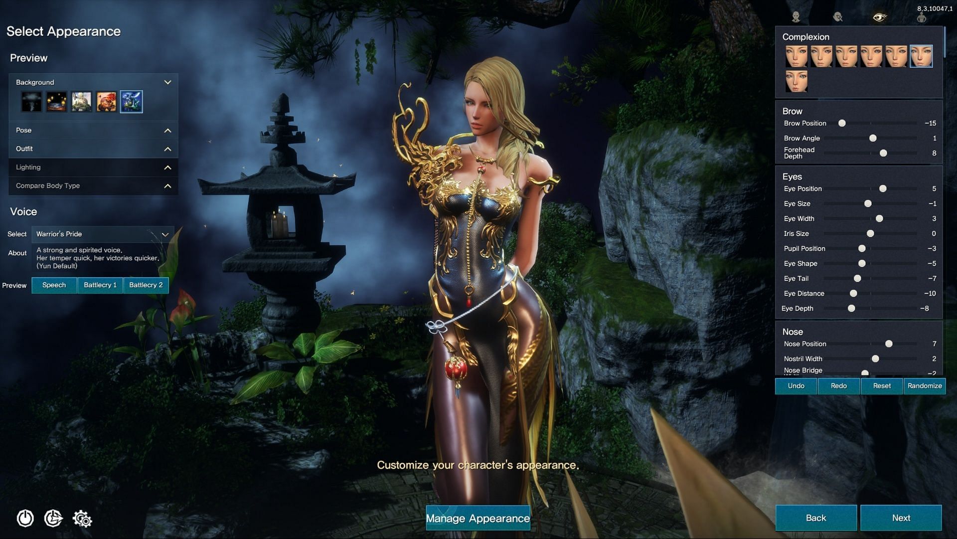 This game features an incredible, in-depth character creation suite (Image via NCSoft)