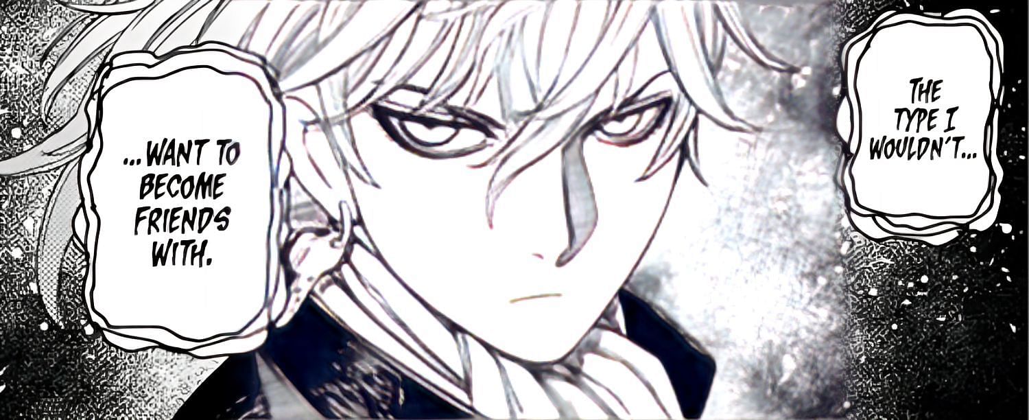 Count Saint-Germain as seen in the manga (Image via Shueisha).