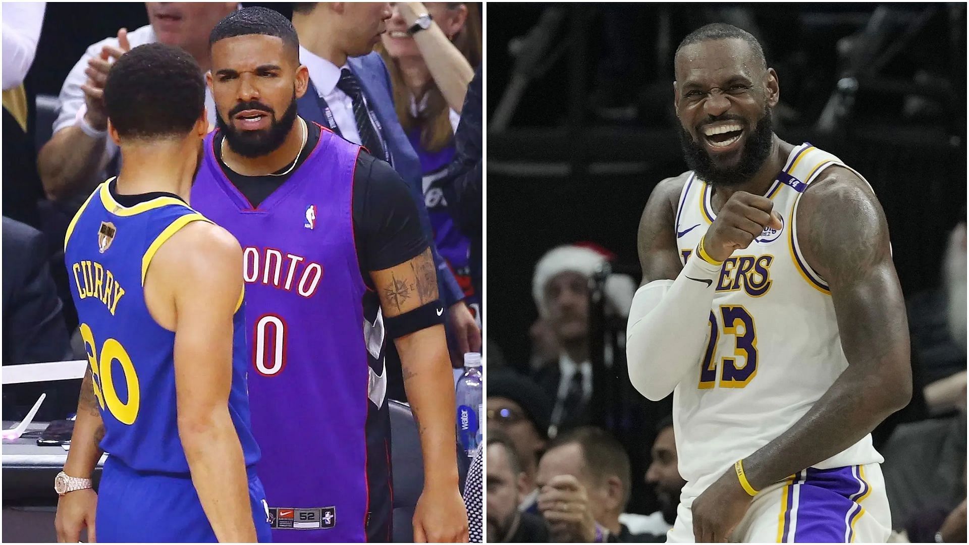 Steph Curry shares wholesome courtside moment with Drake amid rival LeBron James