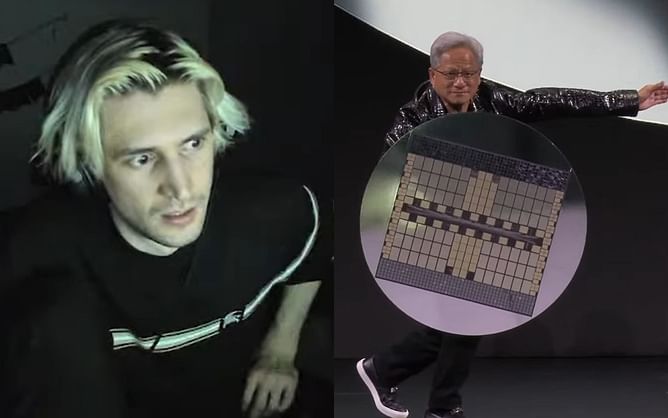 "Cringe!" - xQc wants to sell his Nvidia stocks after watching an awkward moment at CES 2025