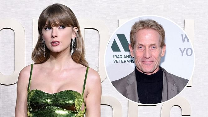 "She's a 1-woman ratings juggernaut" - Skip Bayless lobs major accusation, claims NFL fixed Texans vs Chiefs for Taylor Swift