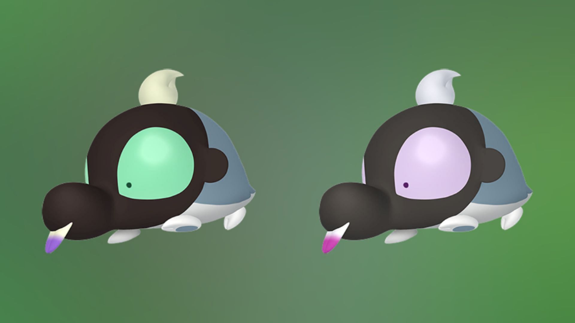 Shroodle shiny comparison (Image via TPC)