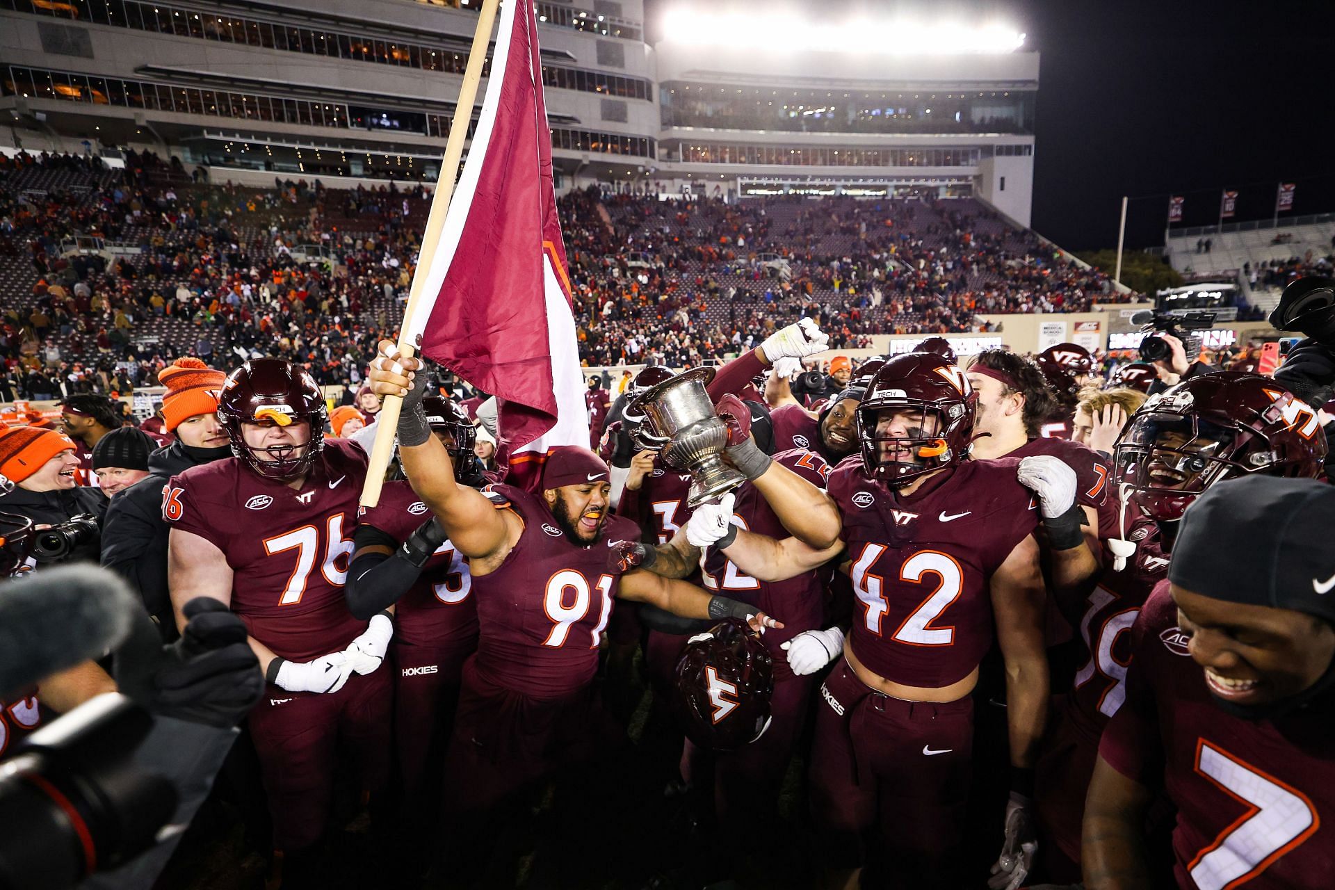 Virginia v Virginia Tech - Source: Getty