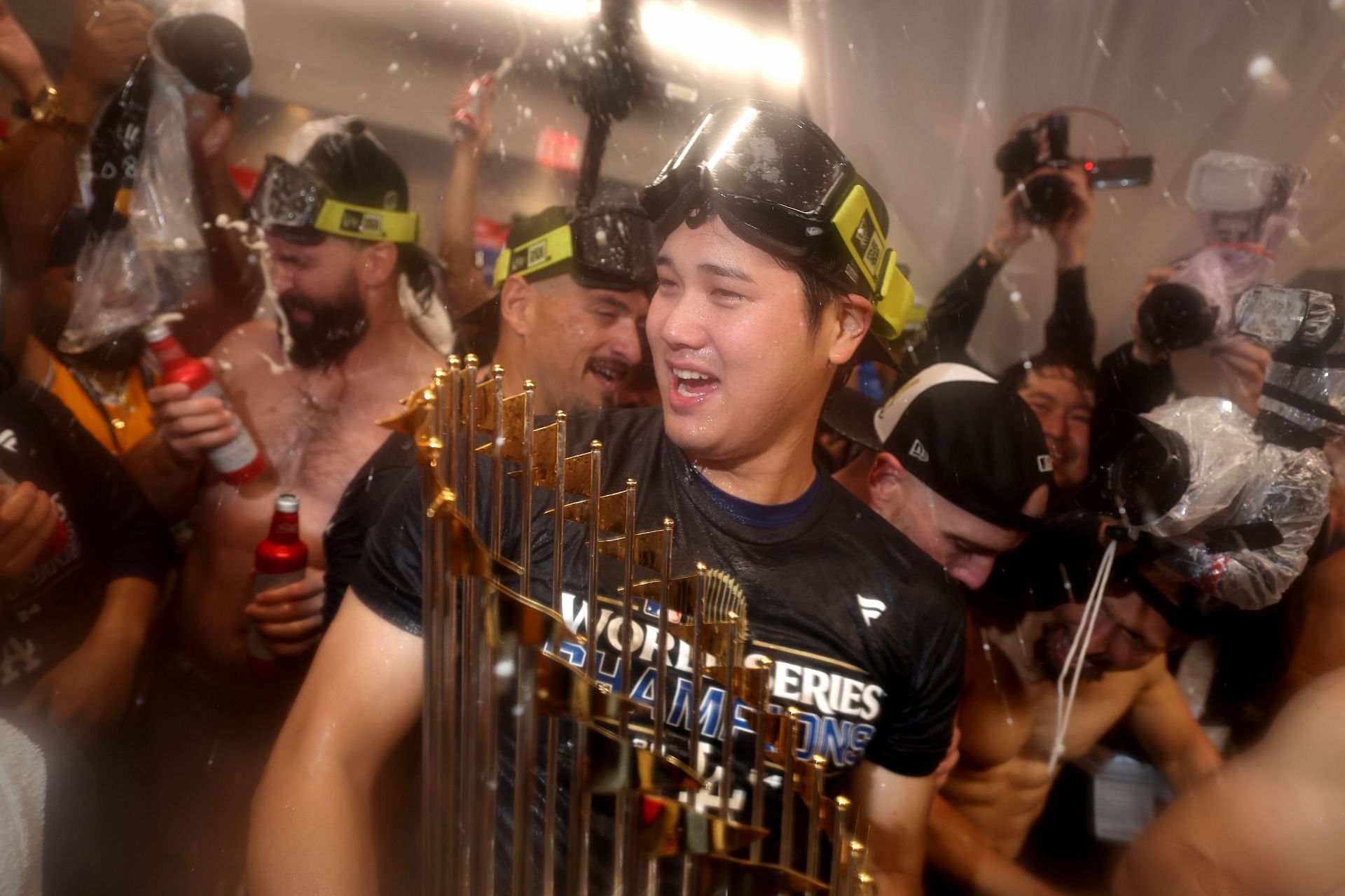 Shohei Ohtani of the Los Angeles Dodgers, World Series (Source: Getty)