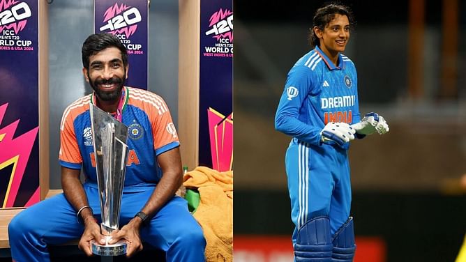 ICC के बाद अब BCCI से मिलेगा जसप्रीत बुमराह को खास अवॉर्ड, स्मृति मंधाना का नाम भी आया सामने