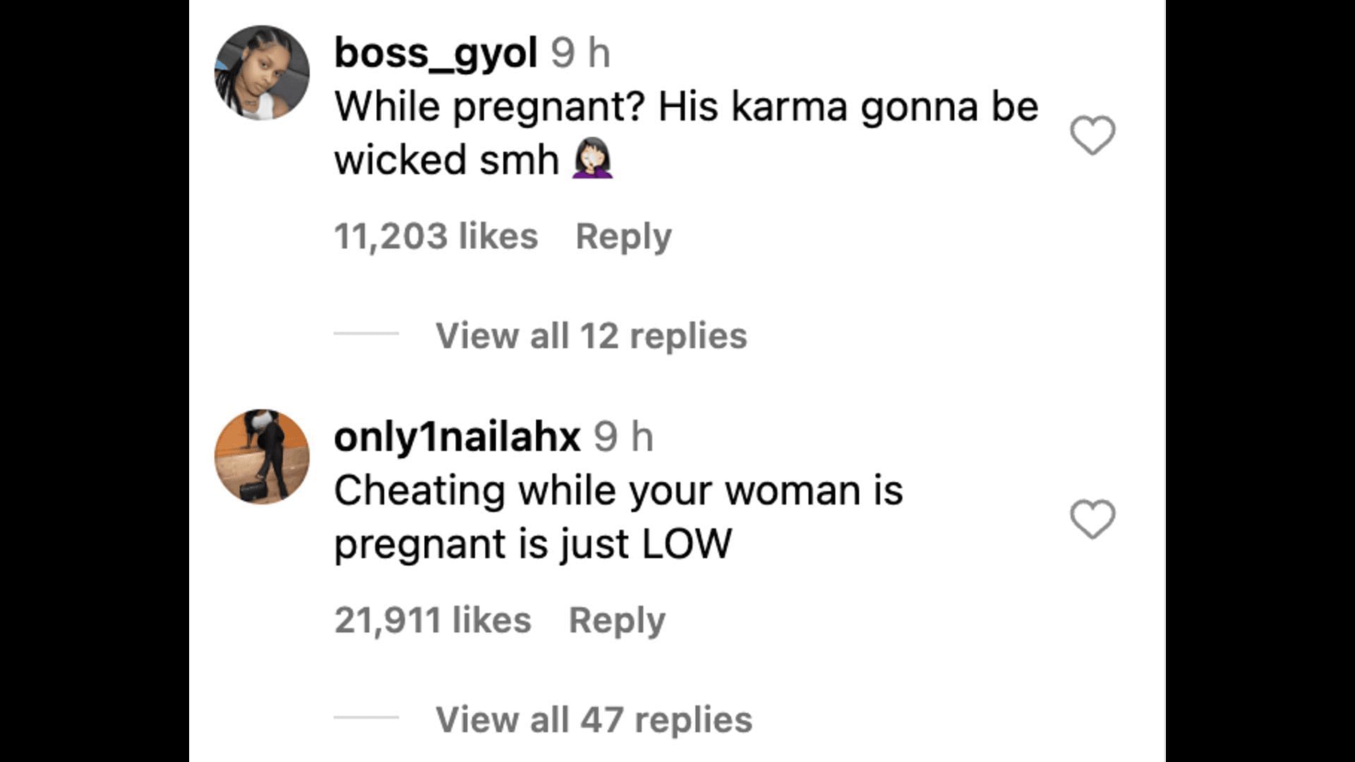 Leray posts a story about infidelity, social media users bash her partner, Trippie Redd: Details and reactions explored. (Image via Instagram)