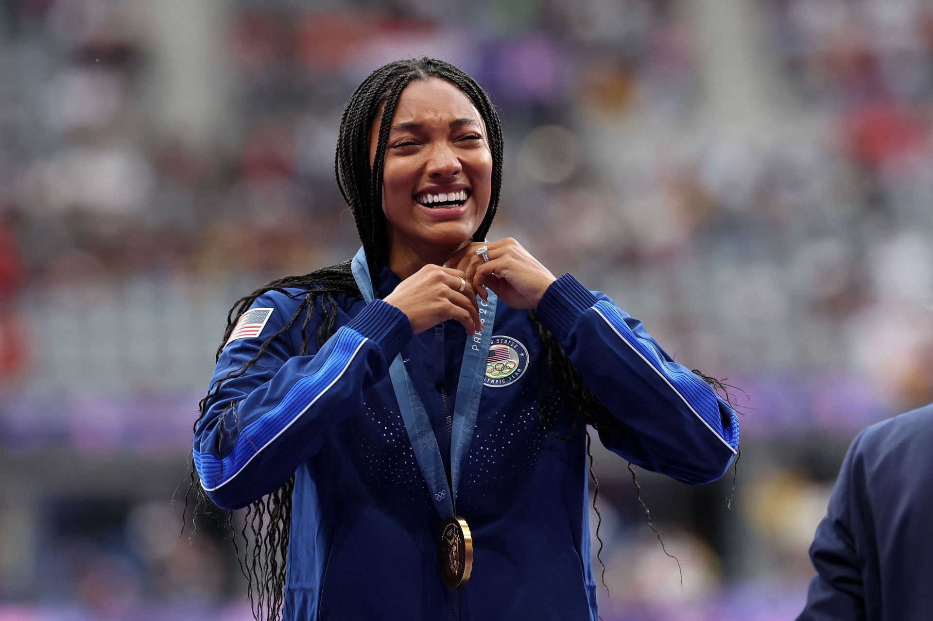 Long jump athlete Tara Davis-Woodhall- Source: Getty