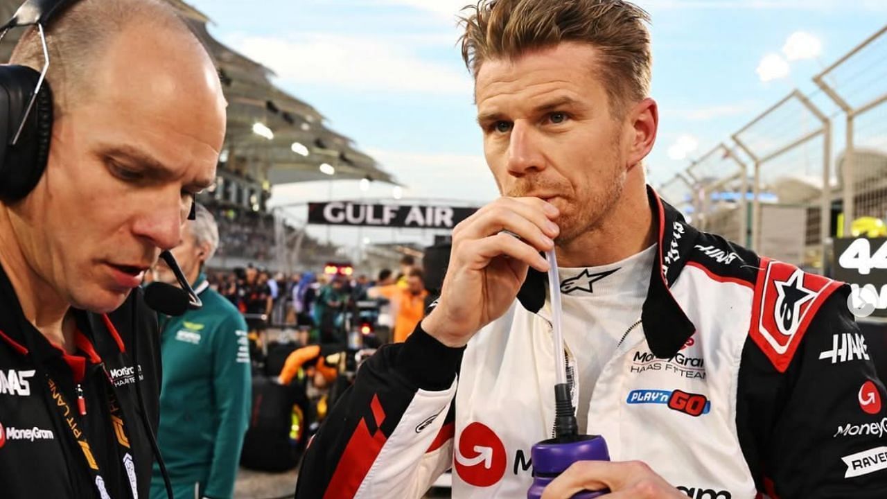 Nico Hulkenberg with his ex-team principal Gary Gannon