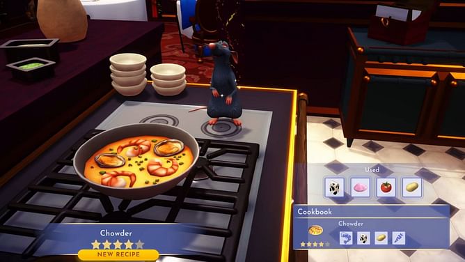 How to make Chowder in Disney Dreamlight Valley