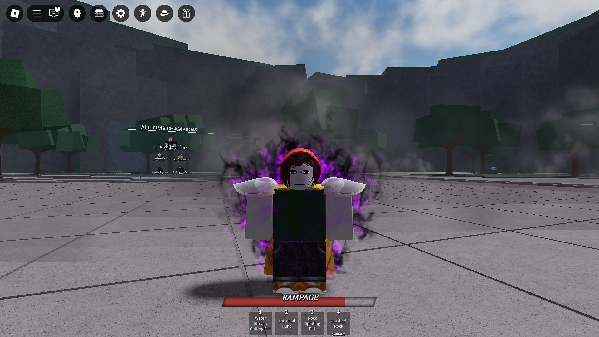 Rampage mode (Image via Roblox)