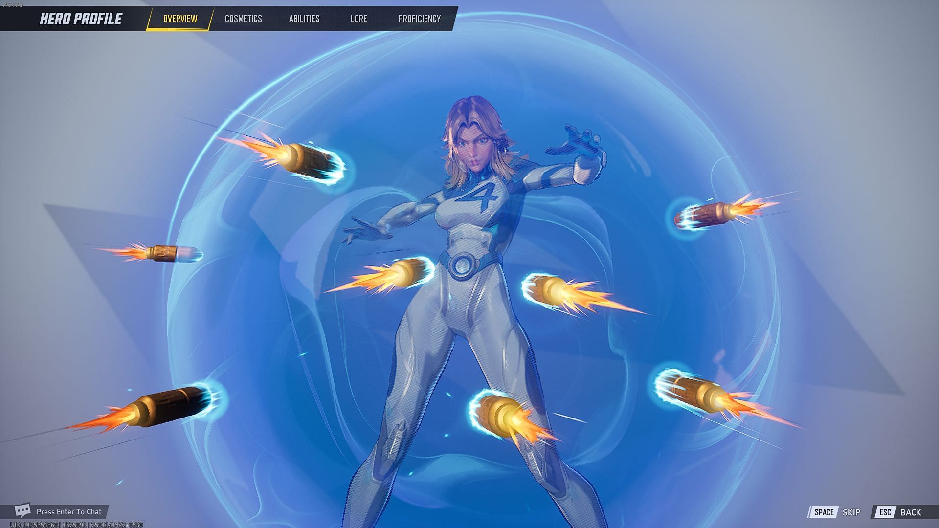 Invisible Woman in Marvel Rivals (Image via NetEase Games)