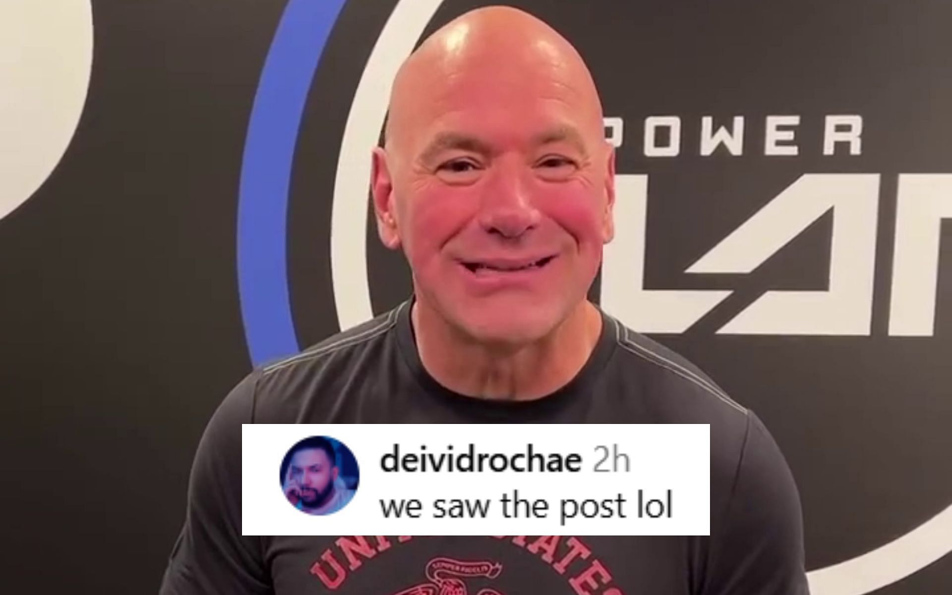 Fans react to Dana White