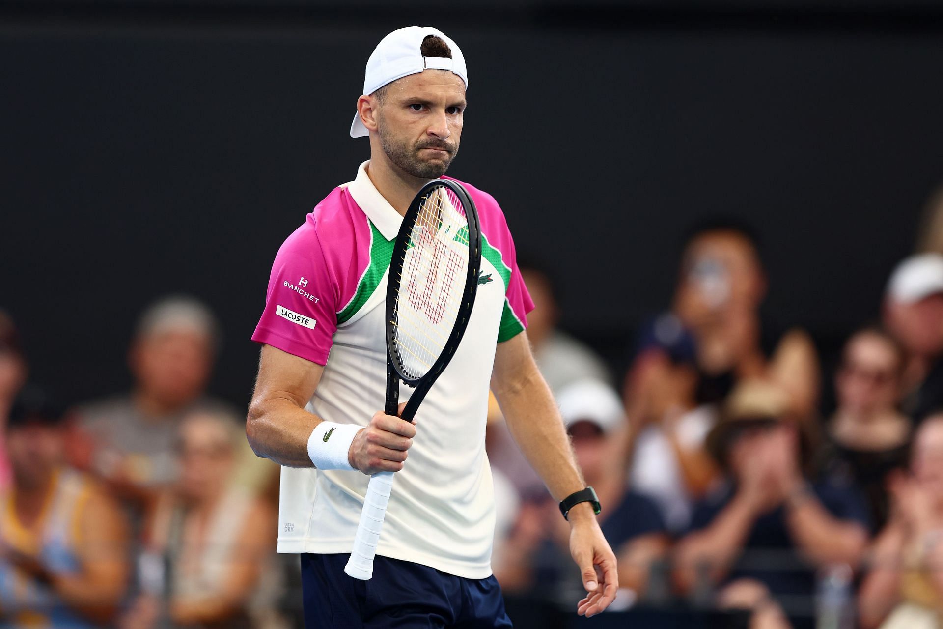 Grigor Dimitrov at the 2025 Brisbane International (Image source: Getty)