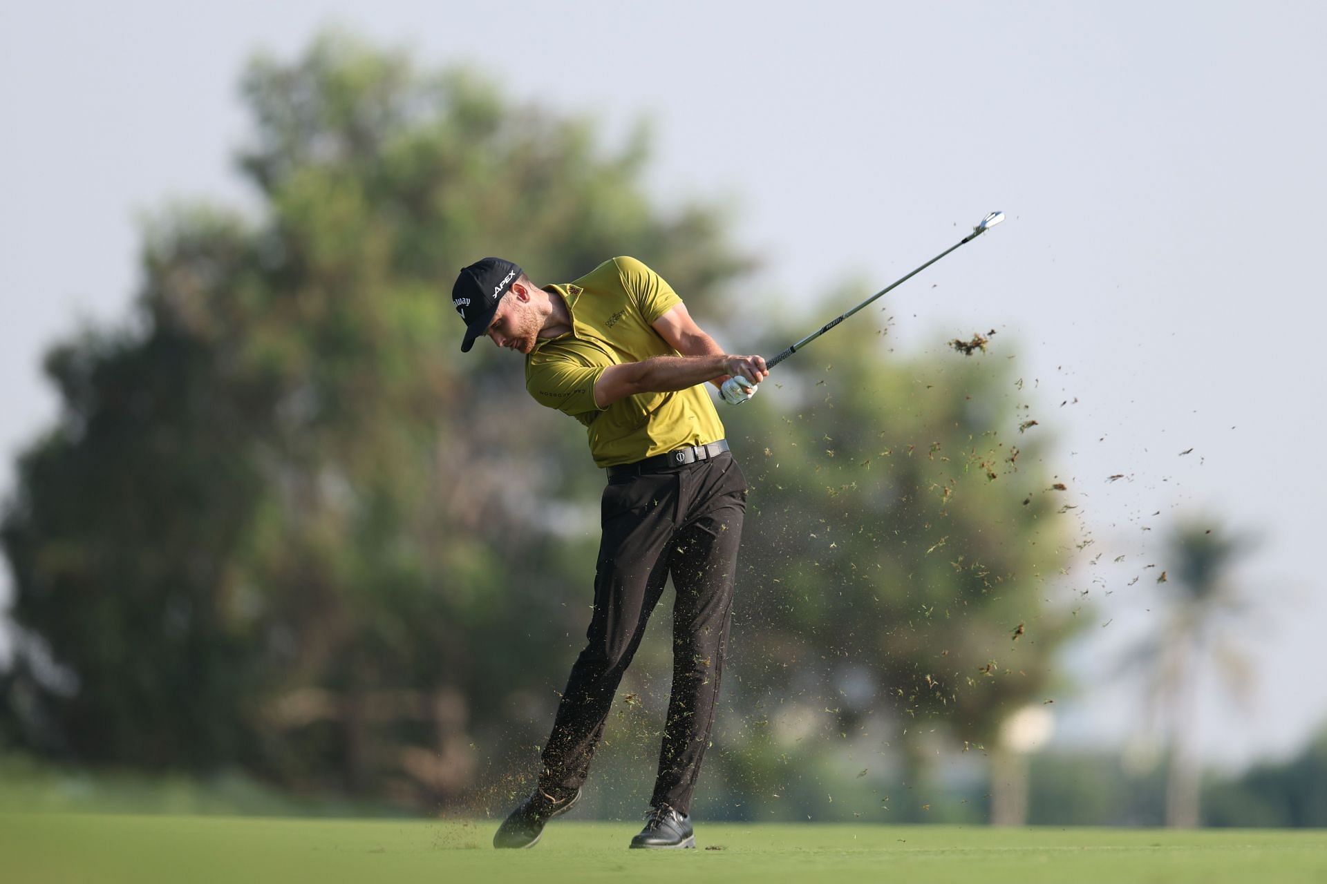 Daniel Gavins at the Hero Dubai Desert Classic (Source: Getty)